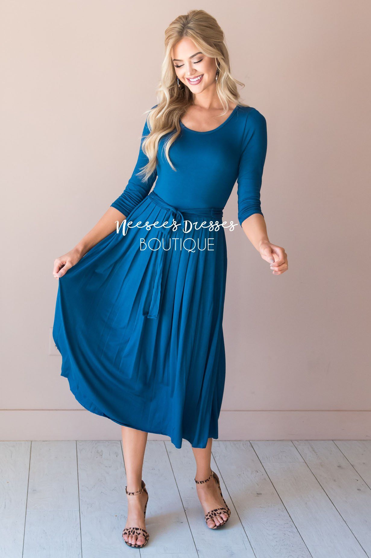 The Hollie Modest Dresses vendor-unknown