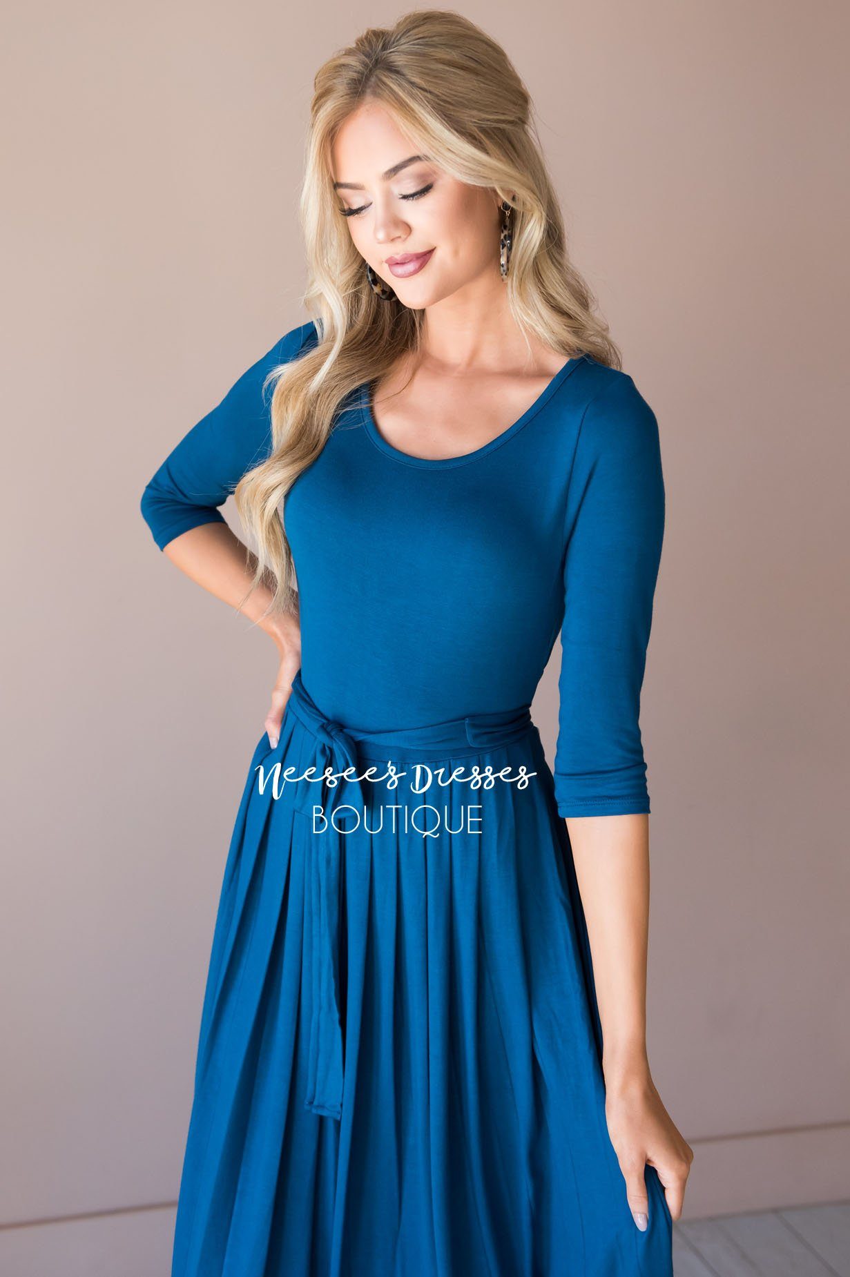 The Hollie Modest Dresses vendor-unknown