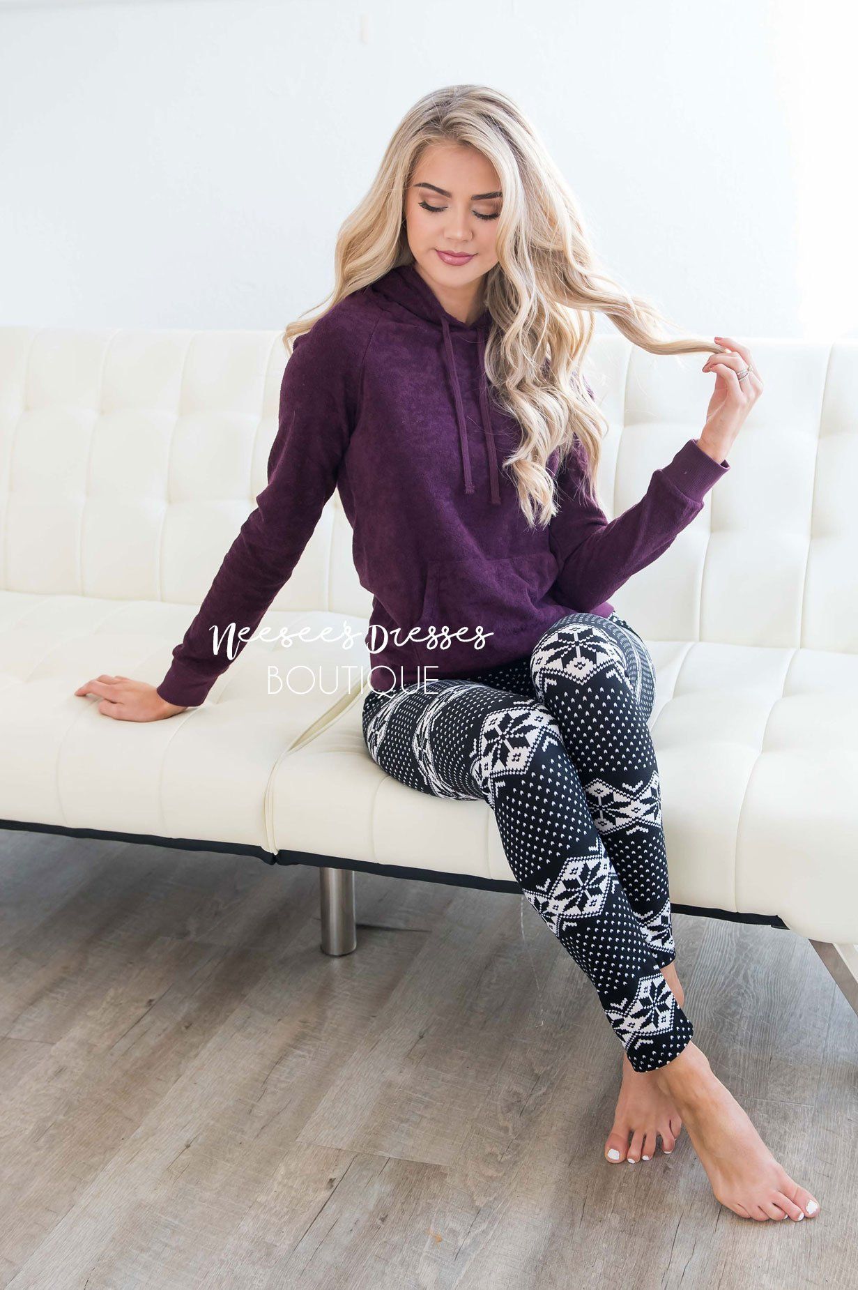 Soft Fuzzy Lightweight Hoodie Tops vendor-unknown