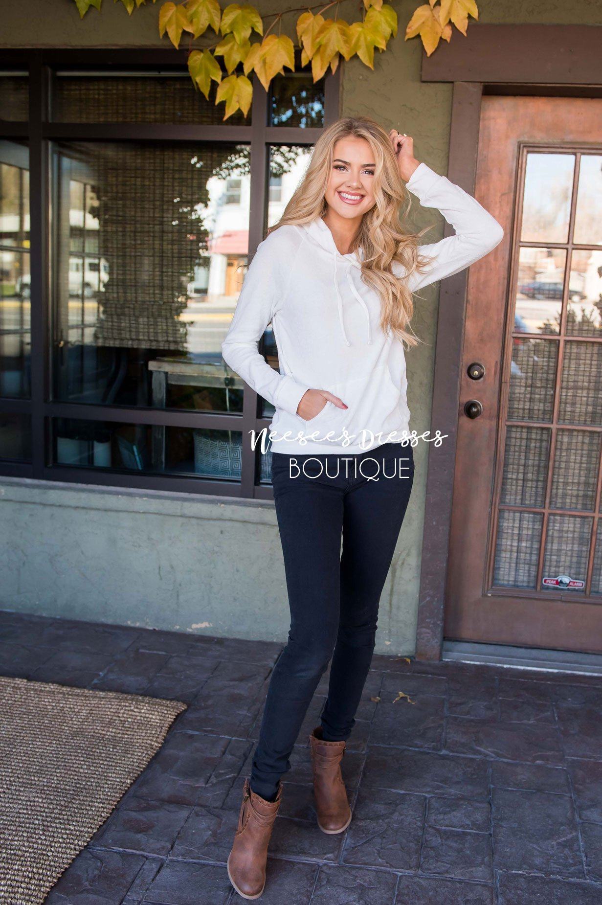 Soft Fuzzy Lightweight Hoodie Tops vendor-unknown