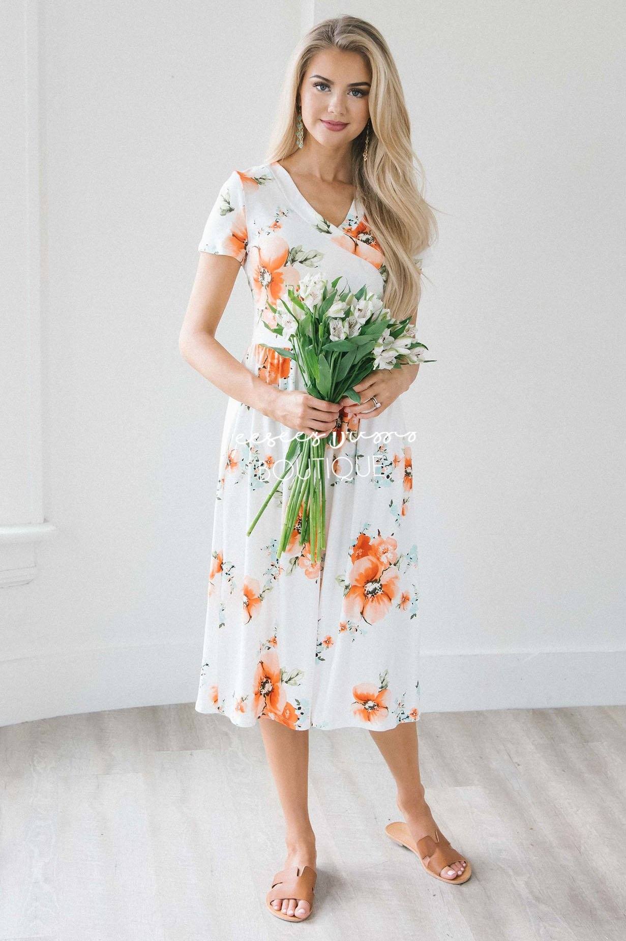 The Brandi Modest Dresses vendor-unknown