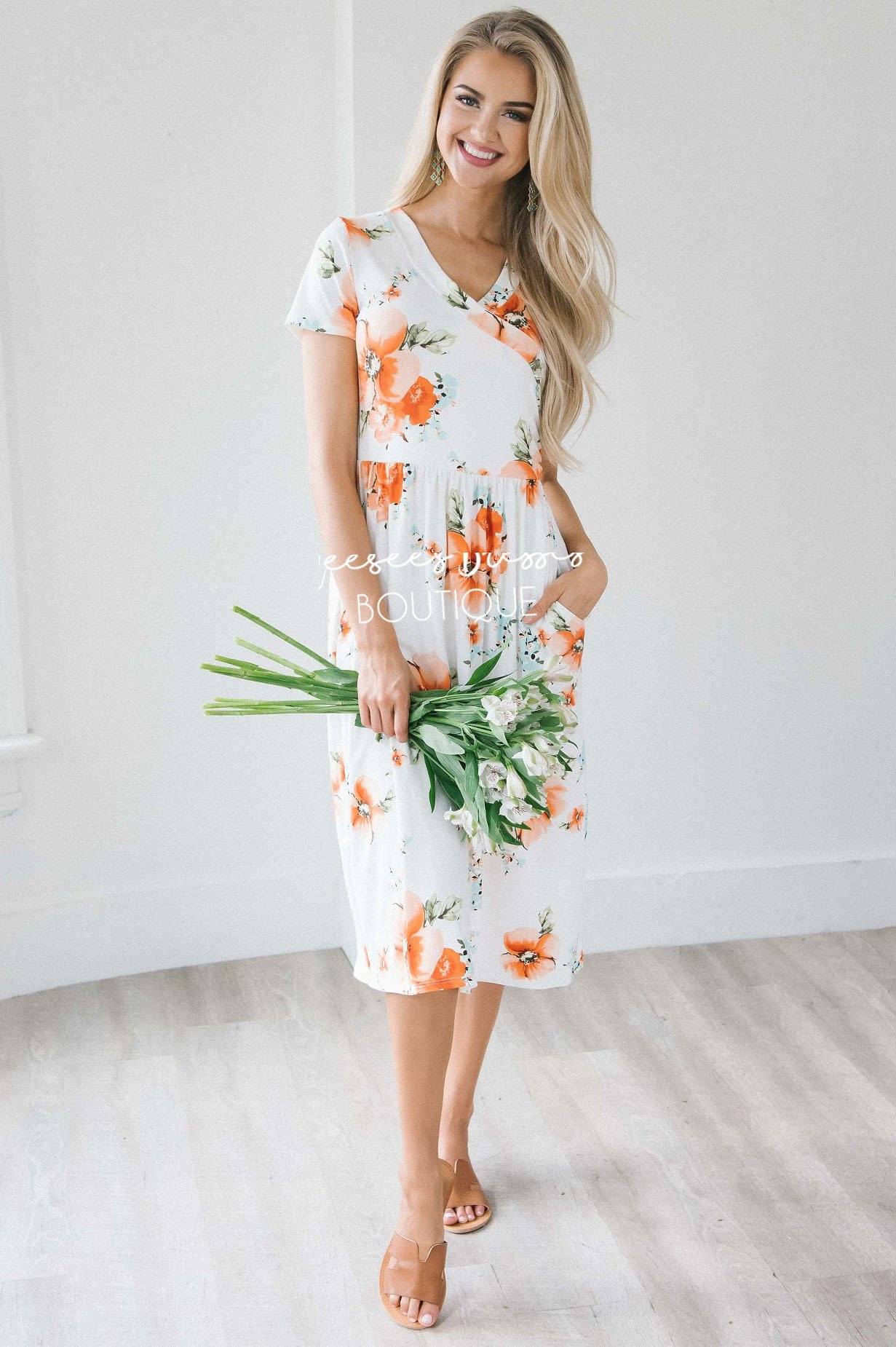 The Brandi Modest Dresses vendor-unknown