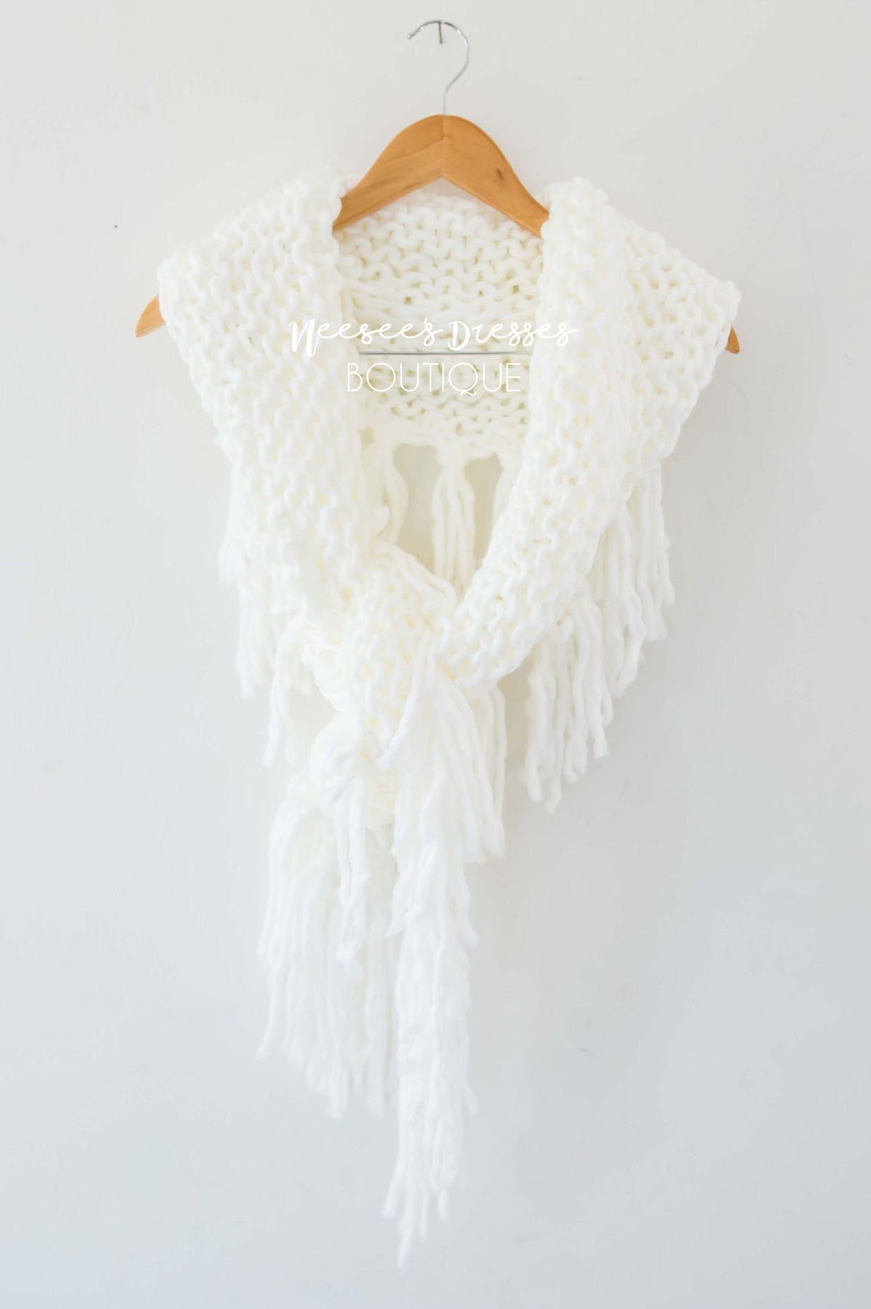 Had Me Smitten Oversized Knit Scarf Accessories & Shoes Leto Accessories