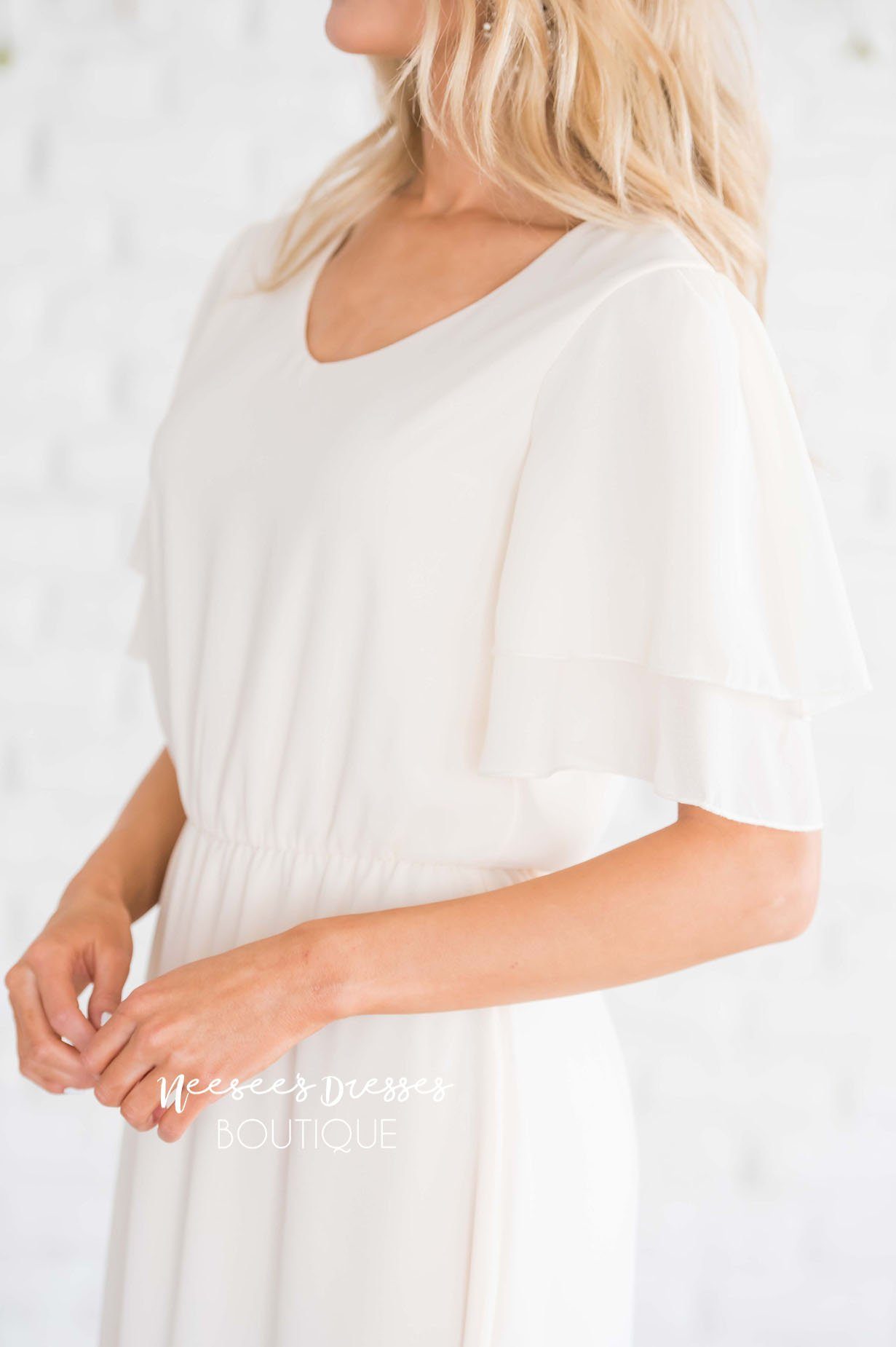 The Claire Chiffon Dress Modest Dresses vendor-unknown