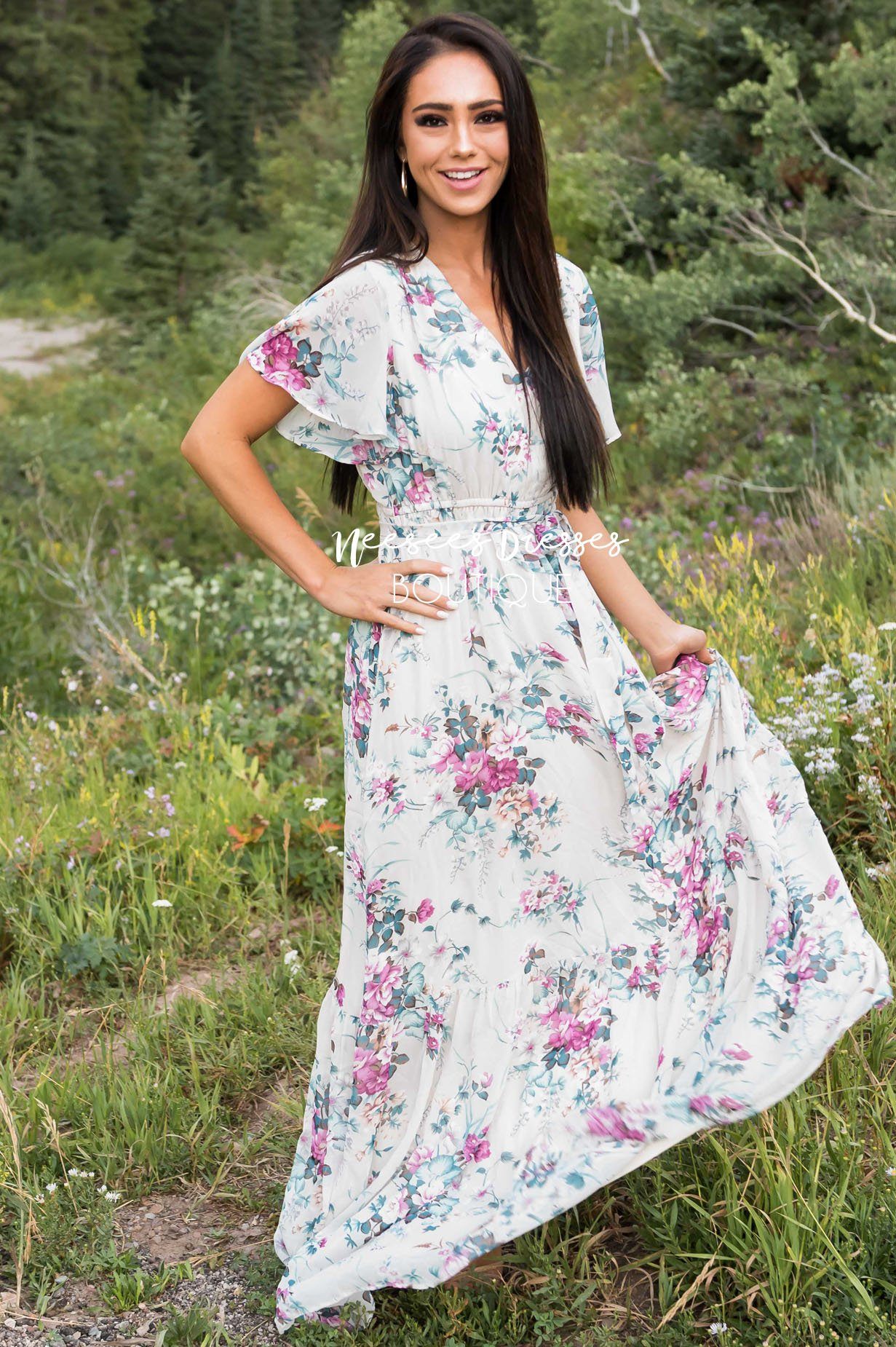 The Kenzi Modest Dresses vendor-unknown