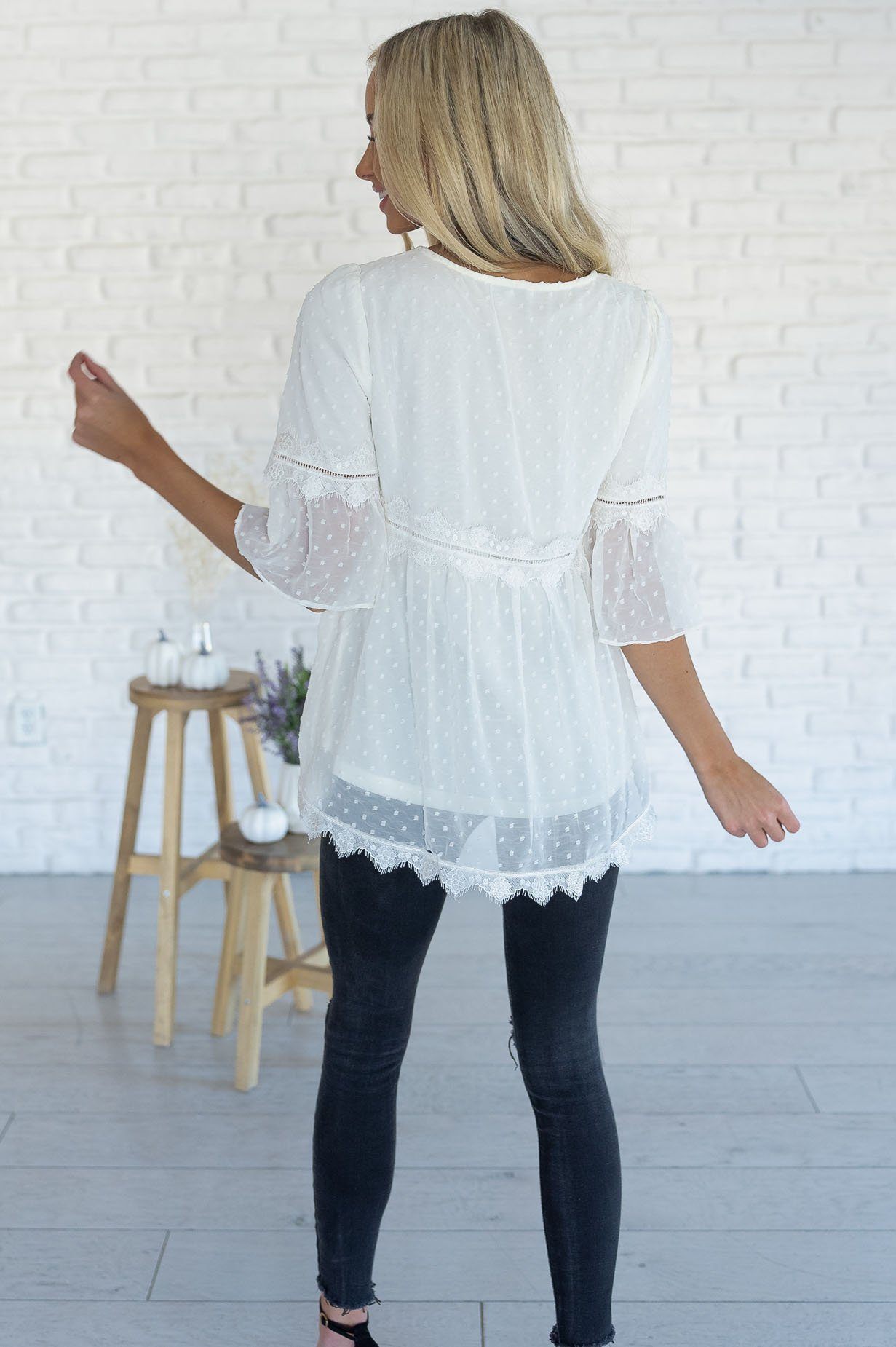 All About that Lace Blouse Tops vendor-unknown