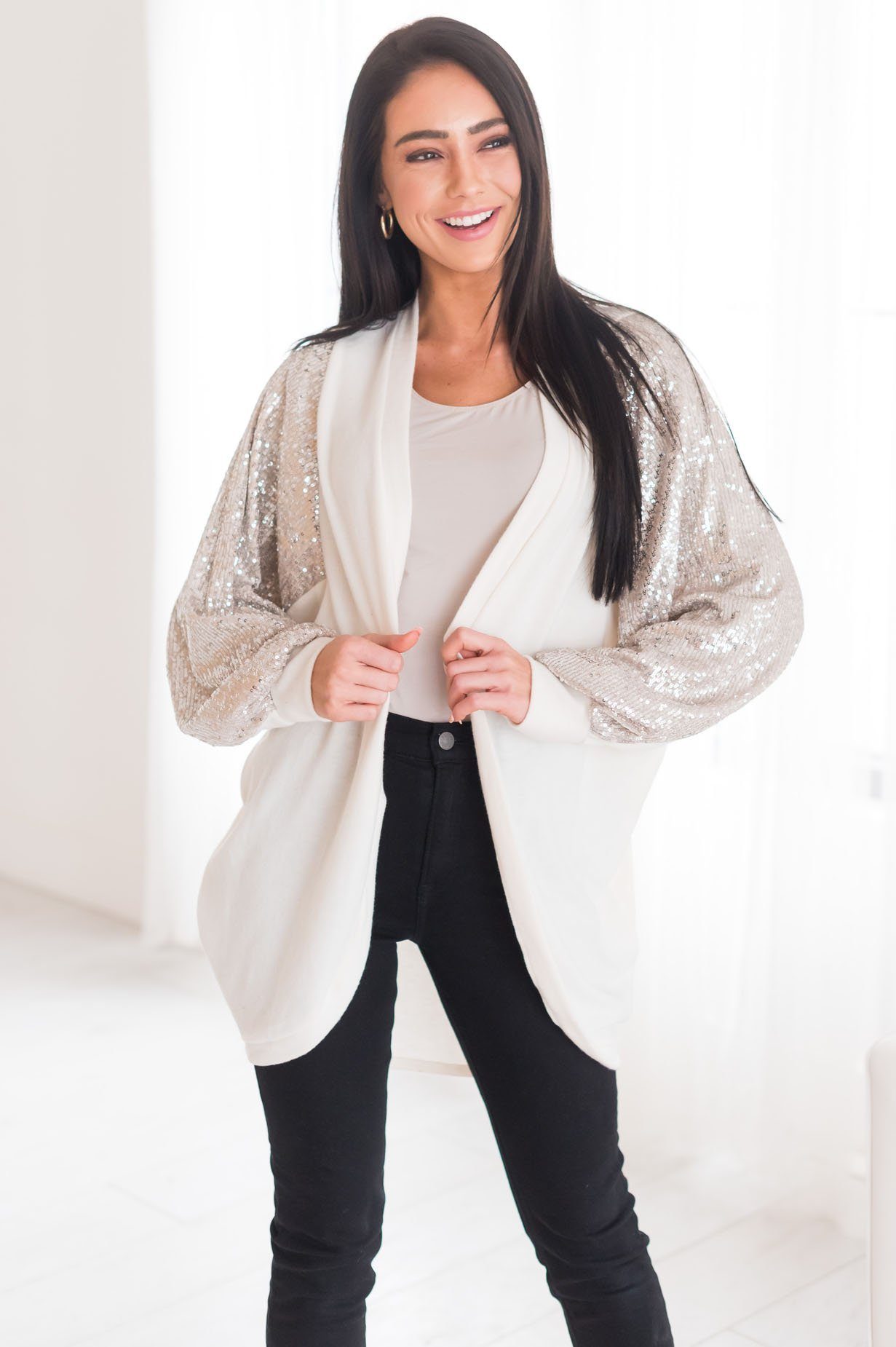 Joy Filled Day Modest Cardigan Modest Dresses vendor-unknown