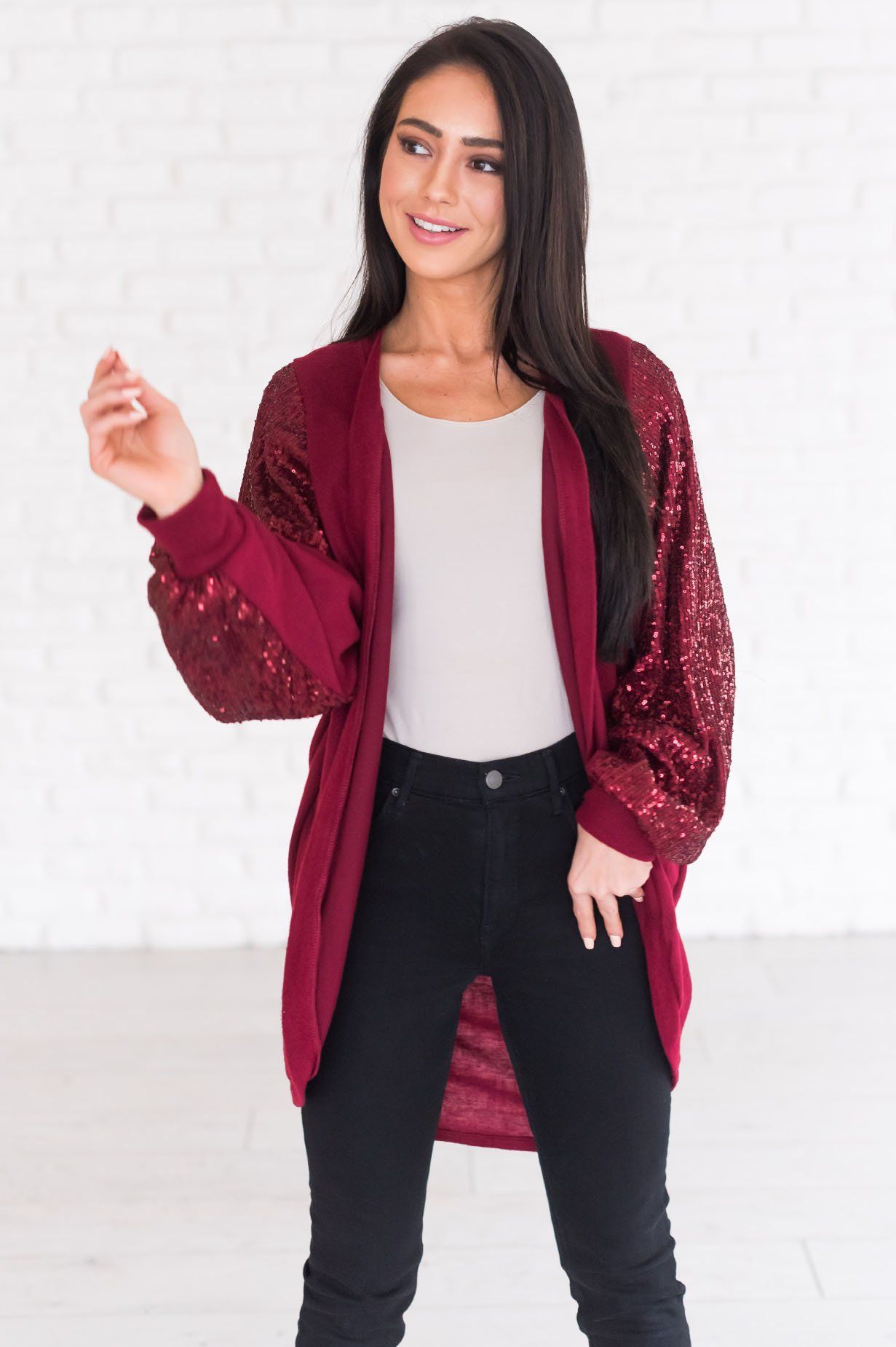 Joy Filled Day Modest Cardigan Modest Dresses vendor-unknown