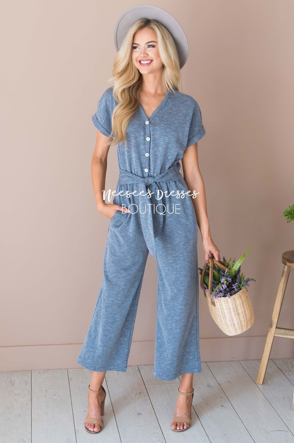The Sahalie Jumpsuit Modest Dresses vendor-unknown