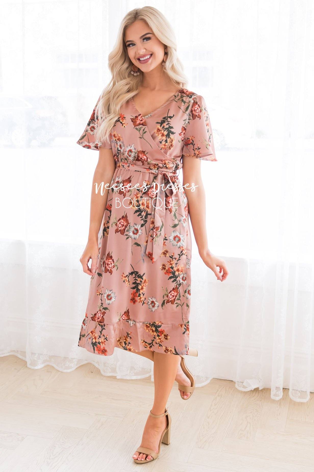 The Kayleen Modest Dresses vendor-unknown