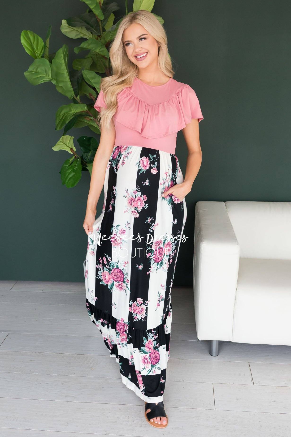 The Kelley Modest Dresses vendor-unknown