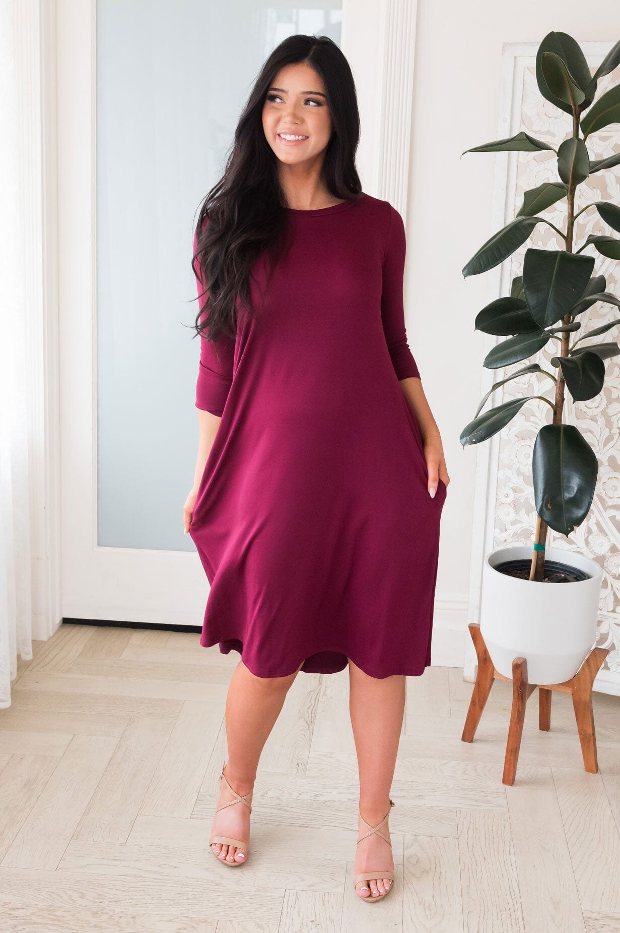 The Kendra Modest Dresses vendor-unknown