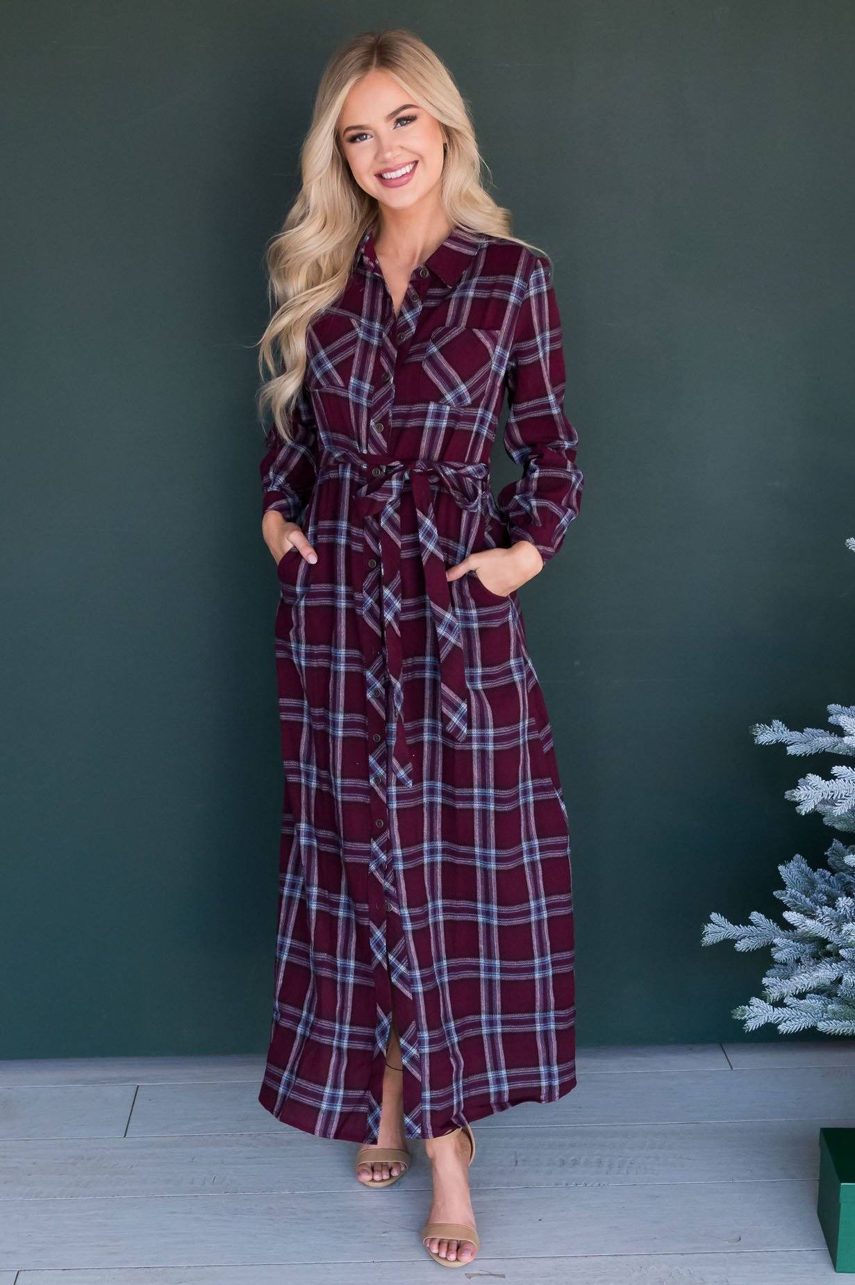 The Kinley Modest Dresses vendor-unknown