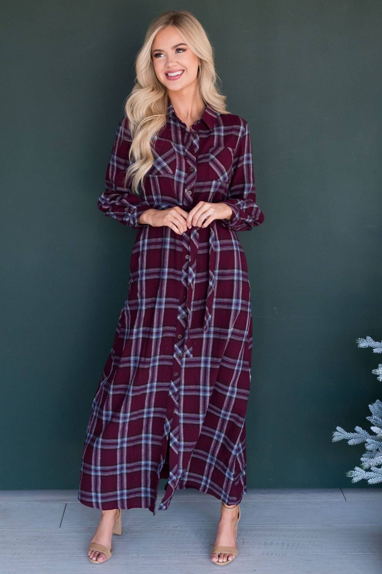 The Kinley Modest Dresses vendor-unknown