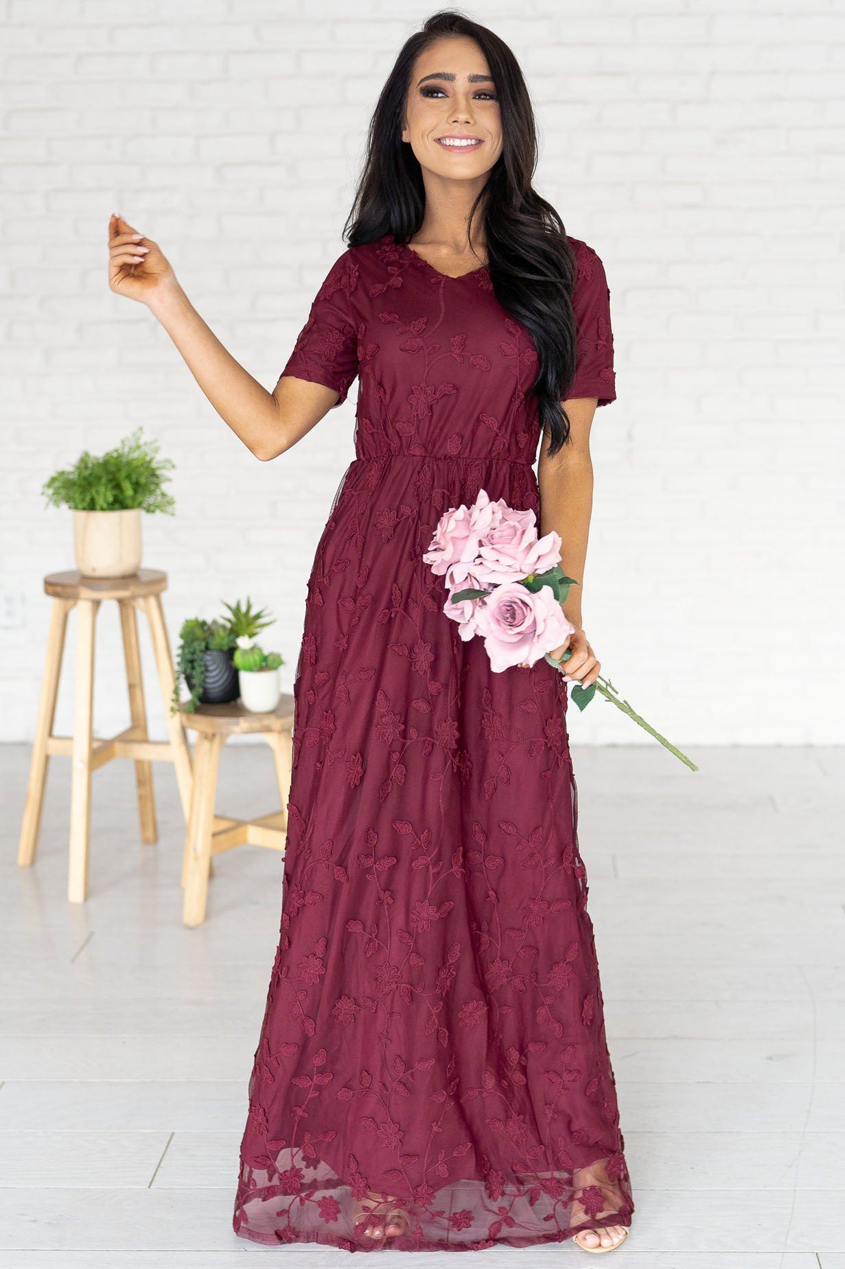 The Kinsley Modest Dresses vendor-unknown