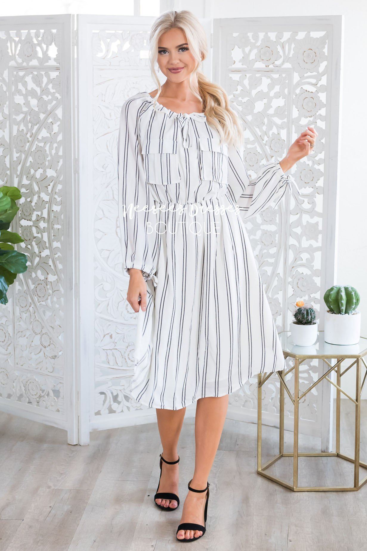 The Kirstin Modest Dresses vendor-unknown