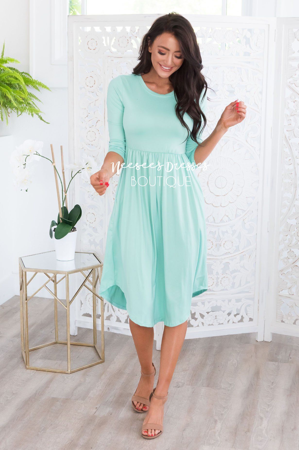 The Kylee Modest Dresses vendor-unknown