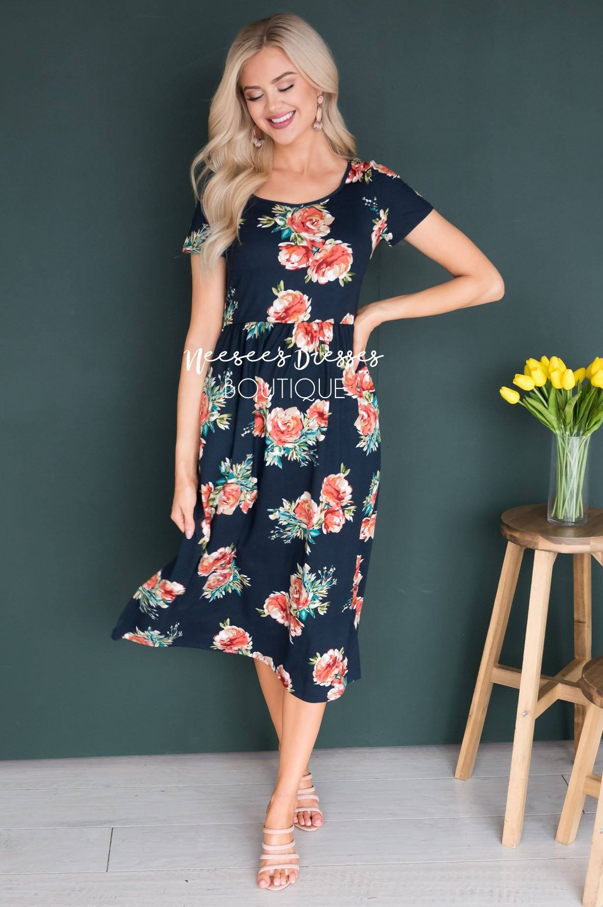 The Laina Modest Dresses vendor-unknown