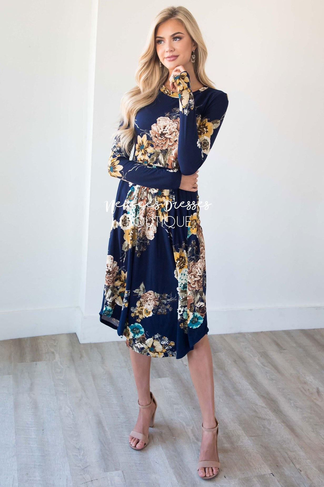 The Larissa Modest Dresses vendor-unknown