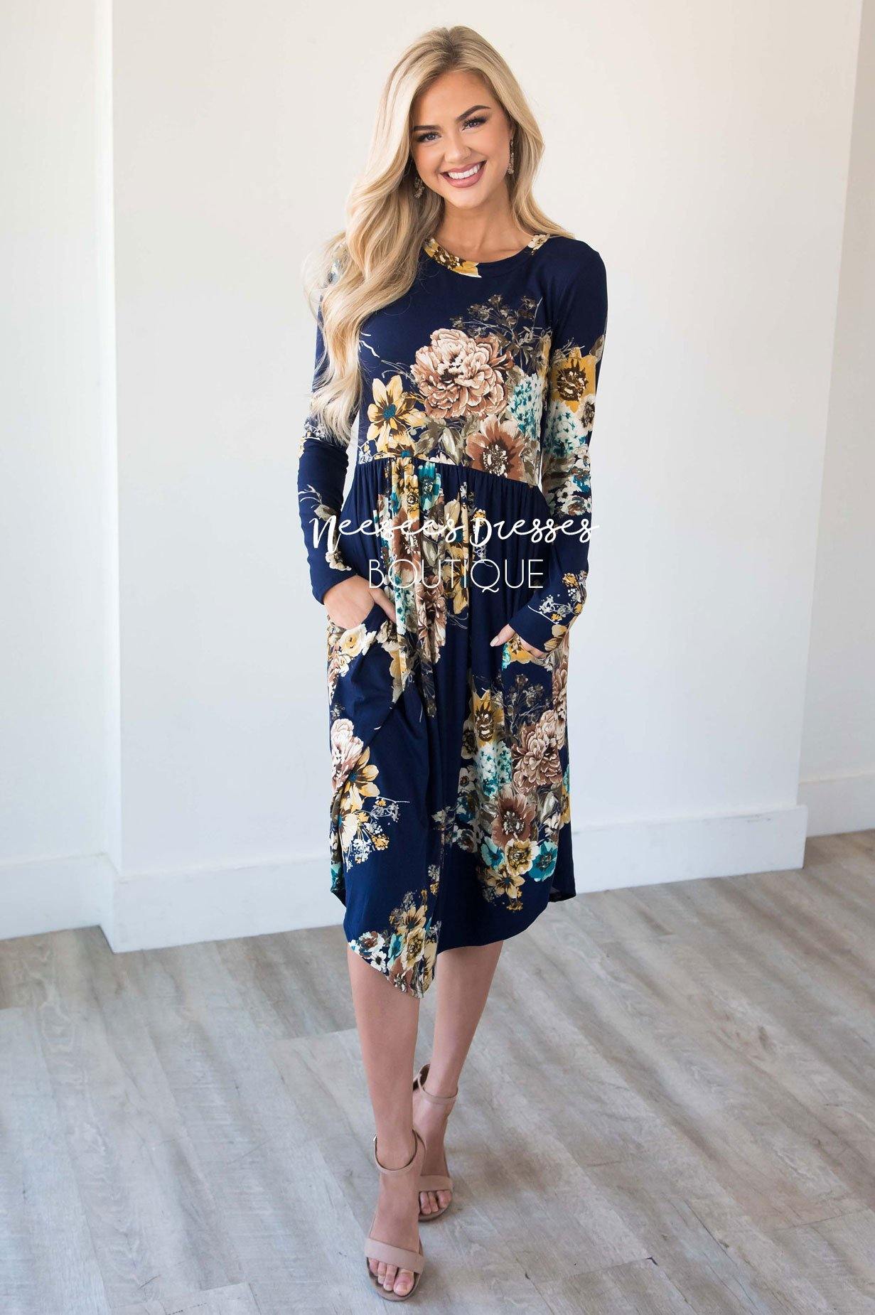 The Larissa Modest Dresses vendor-unknown