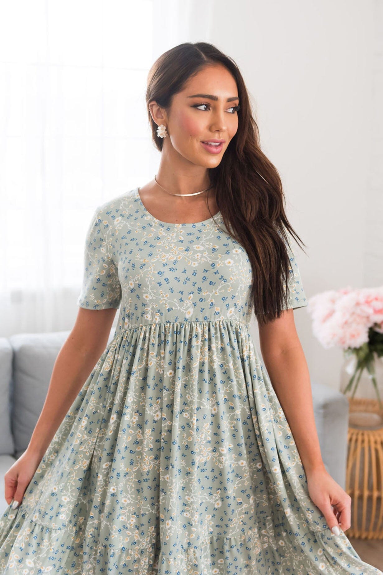 The Larissa Modest Dresses vendor-unknown