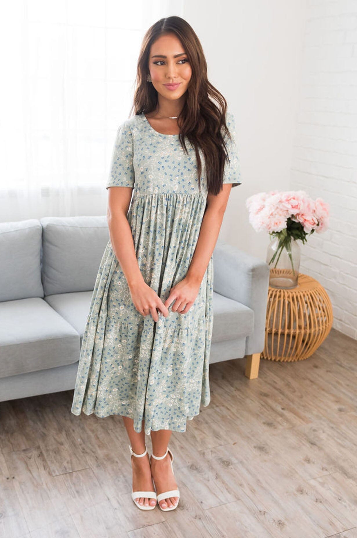 The Larissa Modest Dresses vendor-unknown