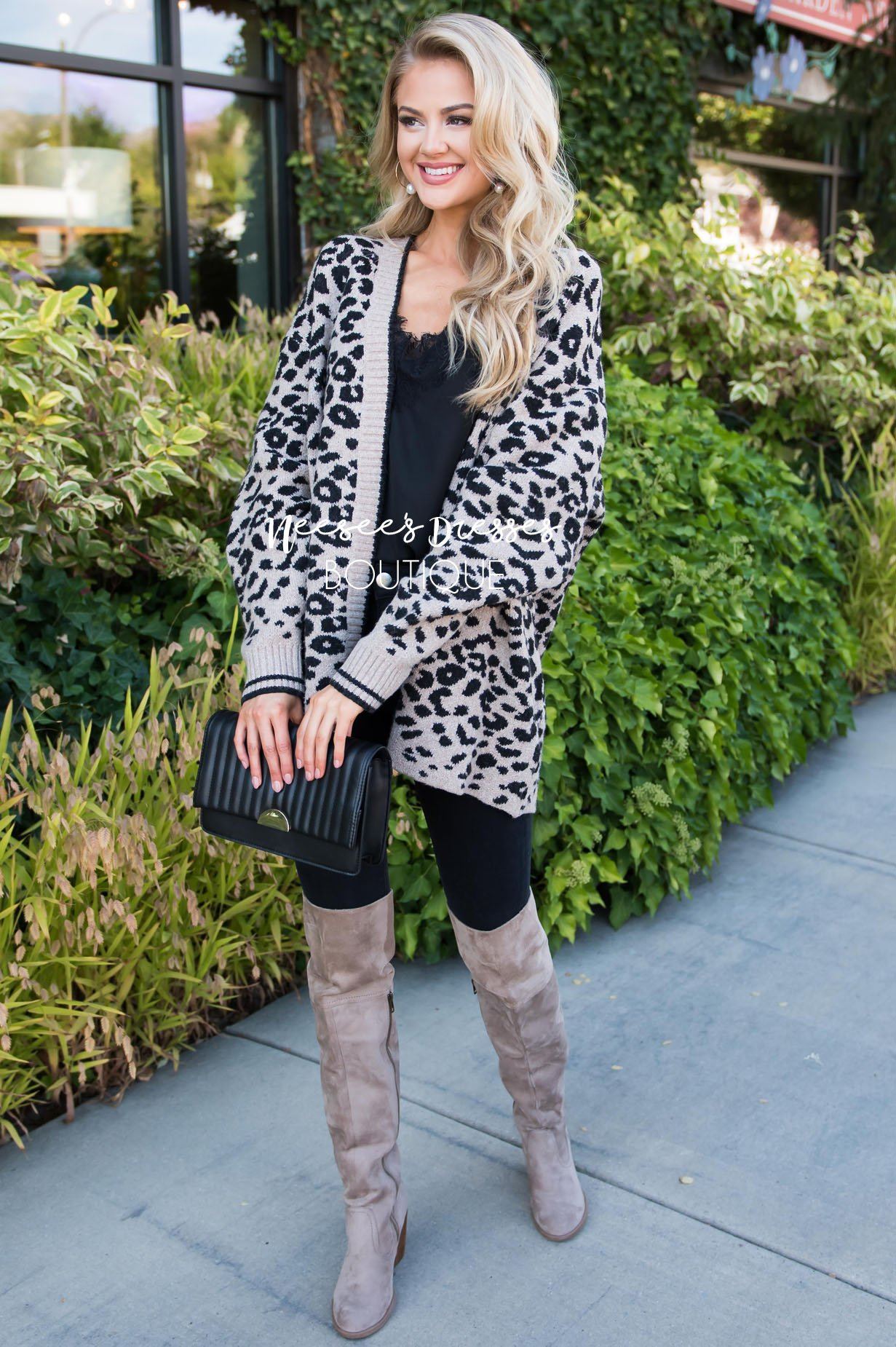 Leave It Lovely cardigan sweater Tops vendor-unknown