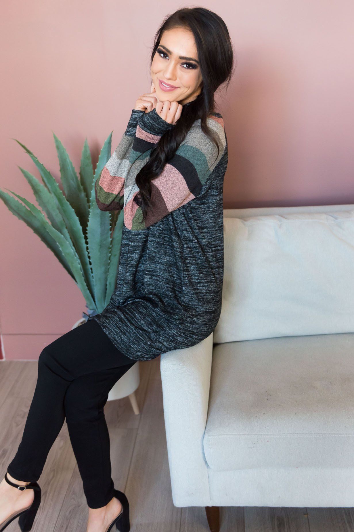 Leaves of Fall Modest Tunic Modest Dresses vendor-unknown