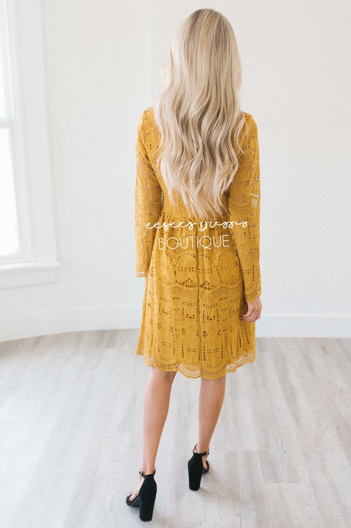 The Novalee- Long Sleeve Modest Dresses vendor-unknown