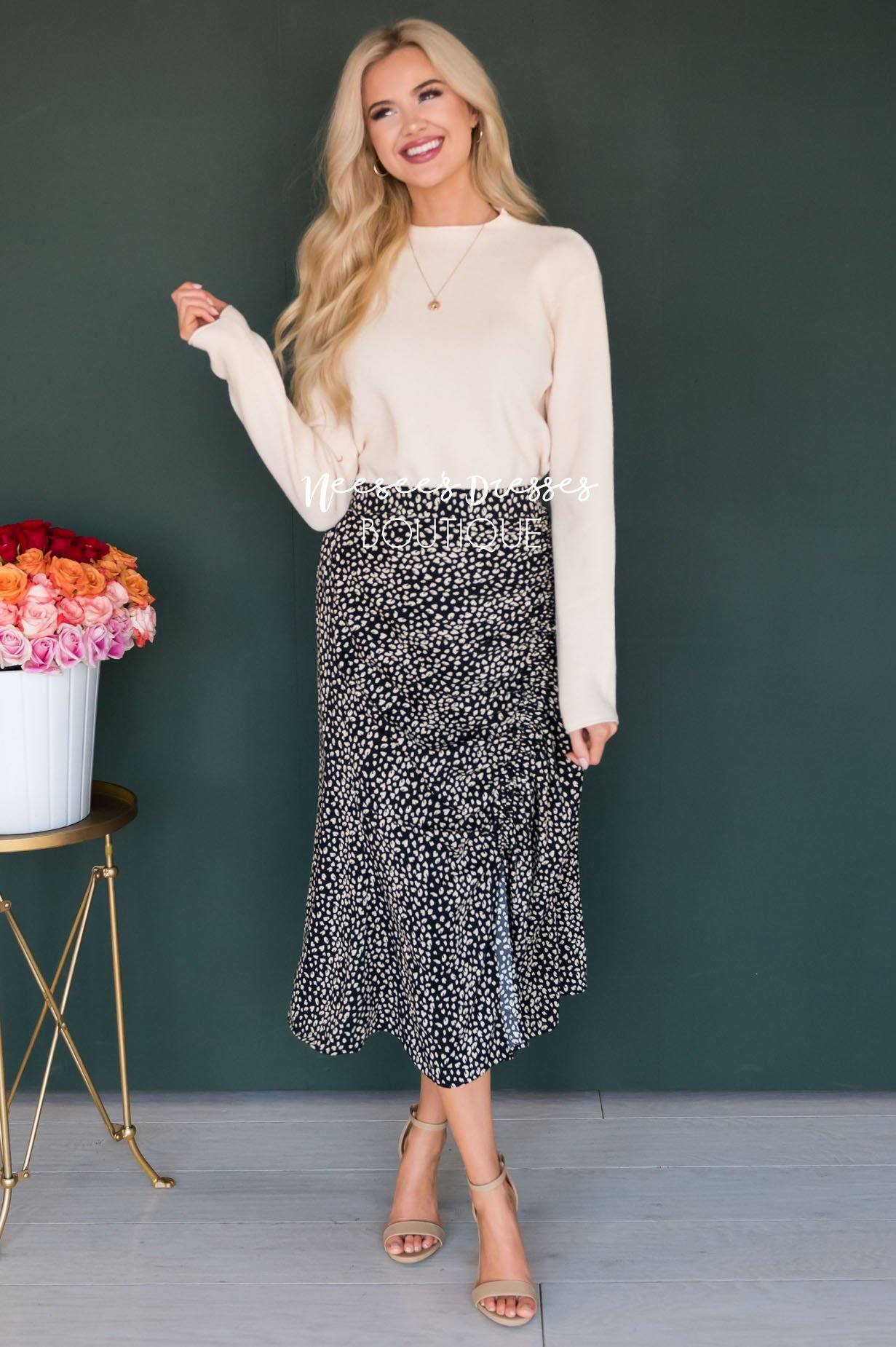 Dream On Knit Sweater Modest Dresses vendor-unknown