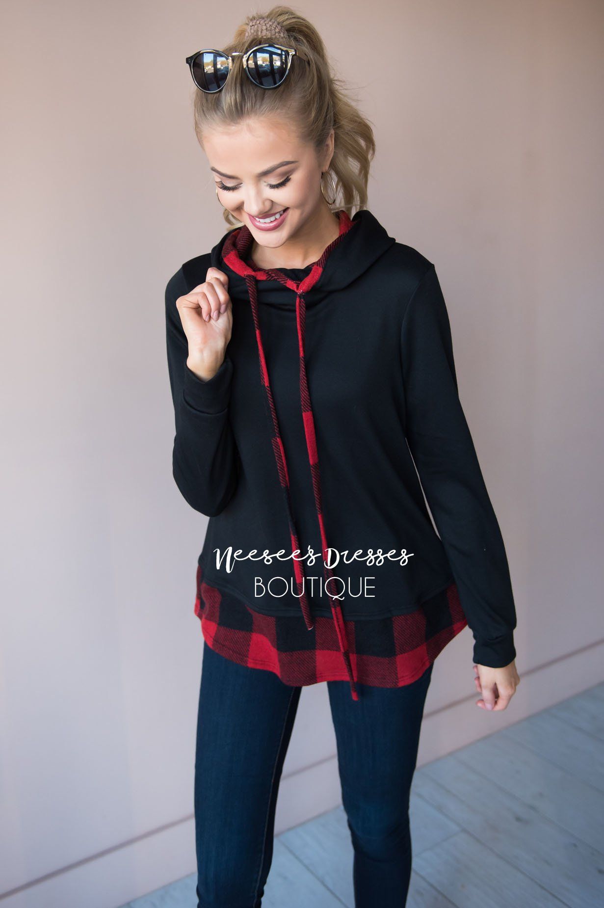 Love and Loyalty Hoodie Modest Dresses vendor-unknown