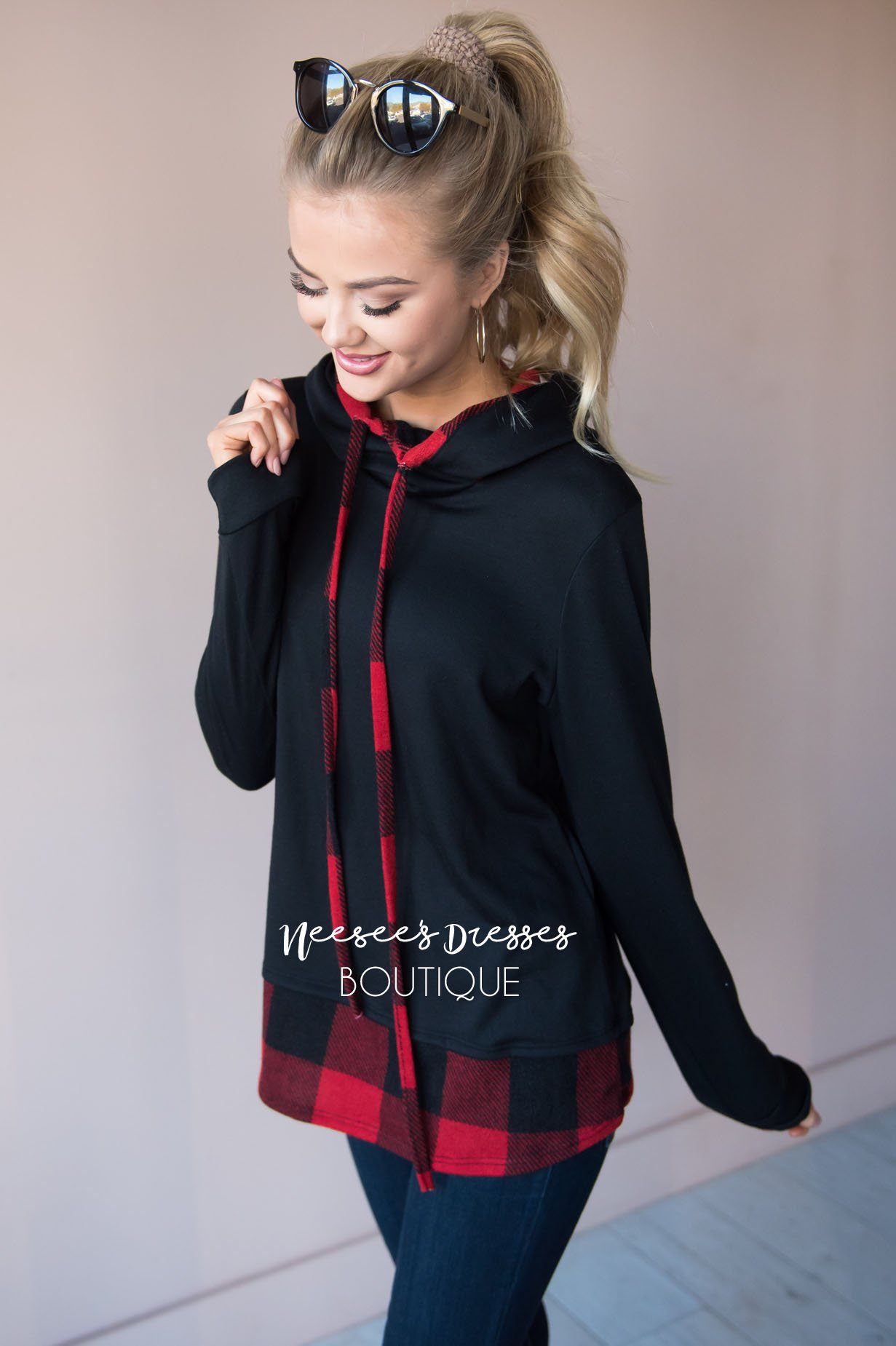 Love and Loyalty Hoodie Modest Dresses vendor-unknown