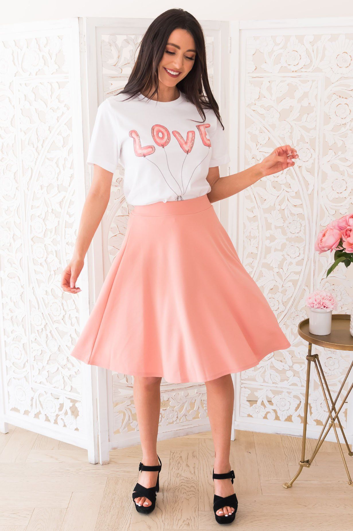 Celebrate Love Modest Tee Modest Dresses vendor-unknown