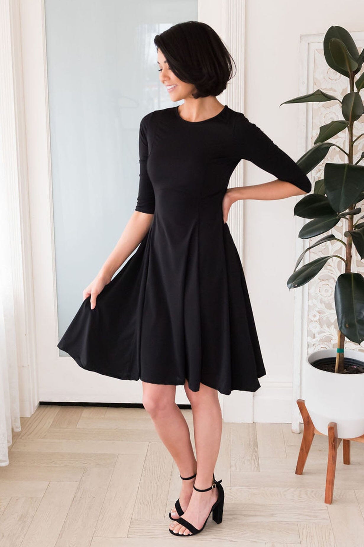 The Lyla Modest Dresses vendor-unknown