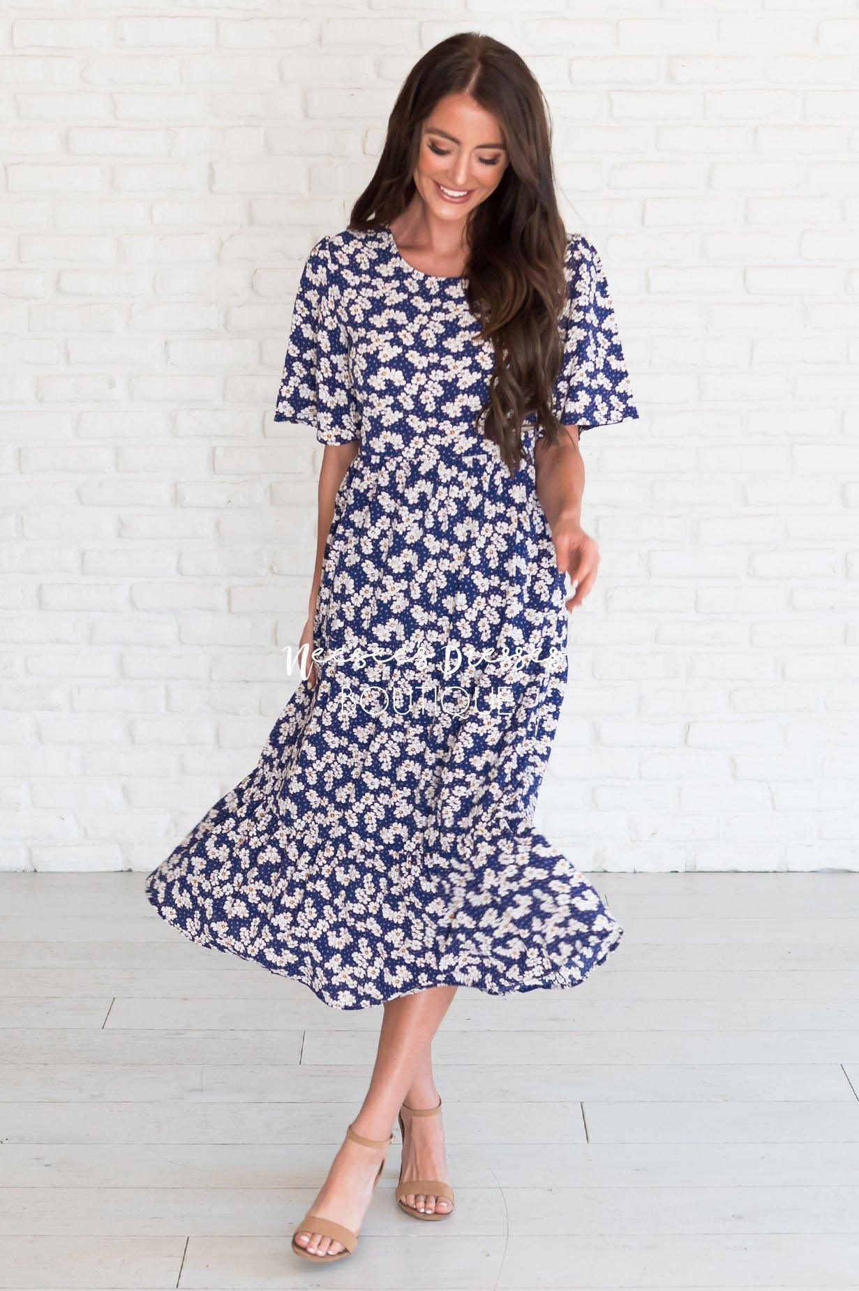The Maisy Daisy Dress Modest Dresses vendor-unknown