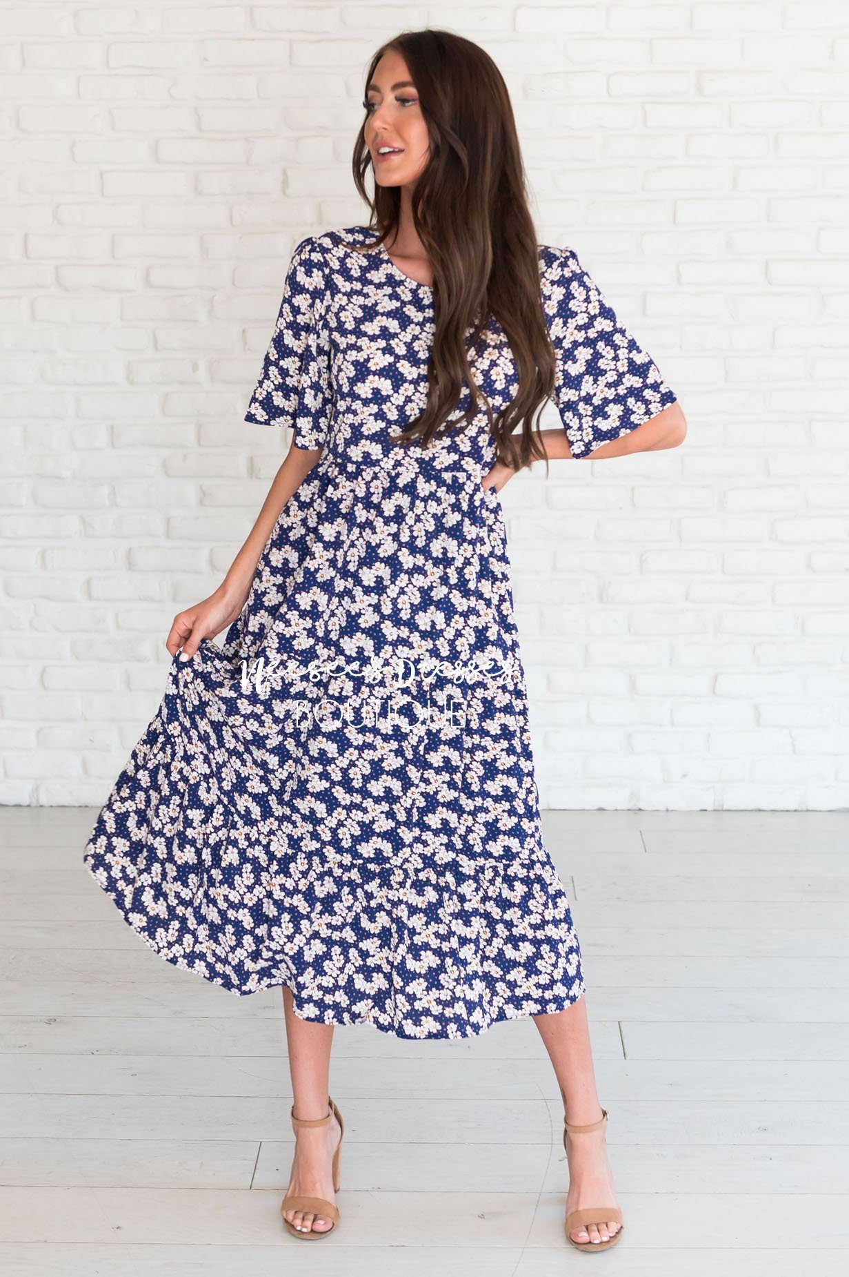 The Maisy Daisy Dress Modest Dresses vendor-unknown