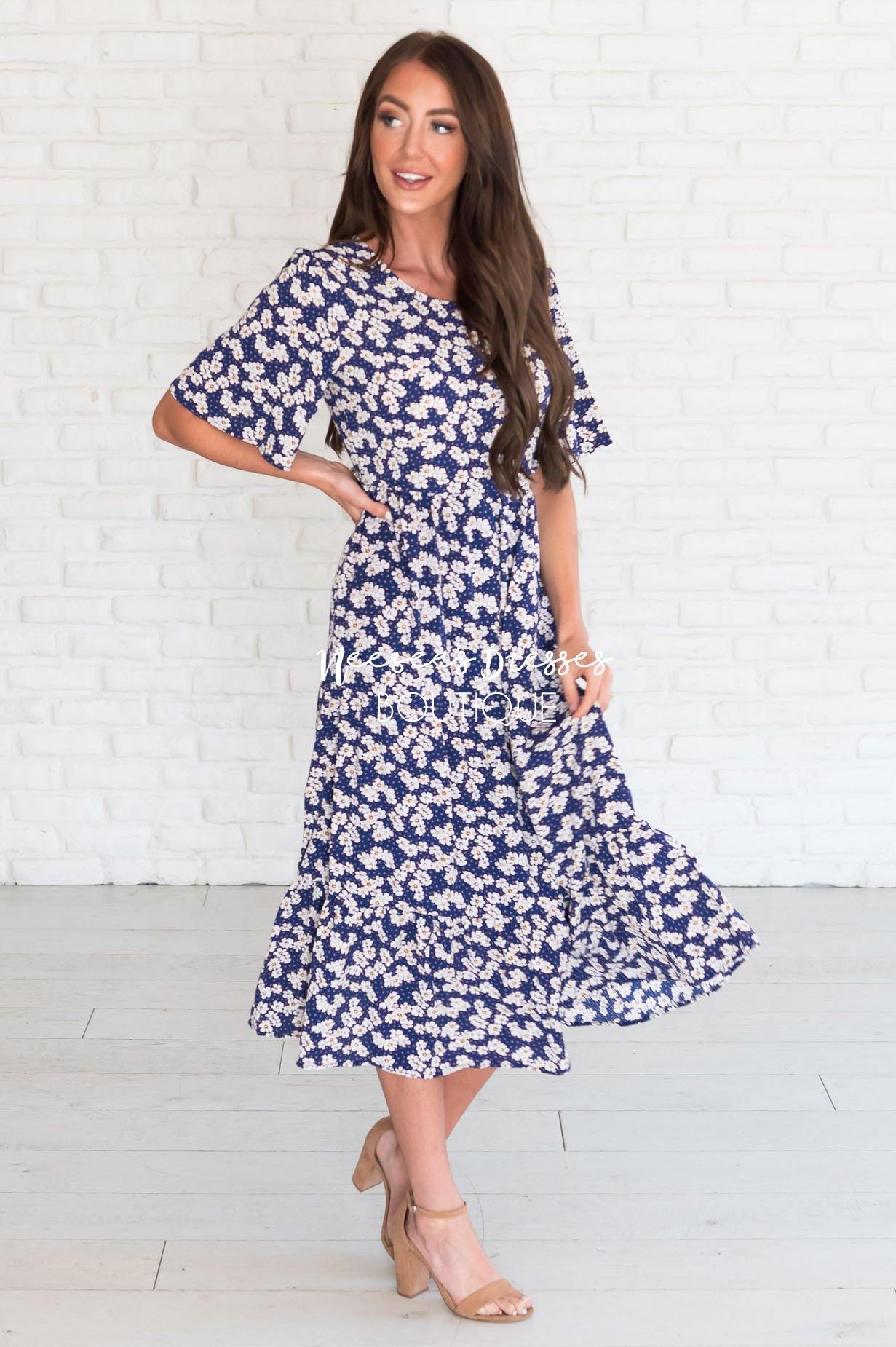The Maisy Daisy Dress Modest Dresses vendor-unknown
