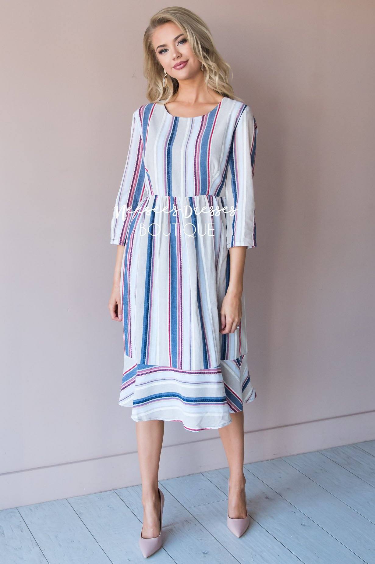 The Marielle Modest Dresses vendor-unknown