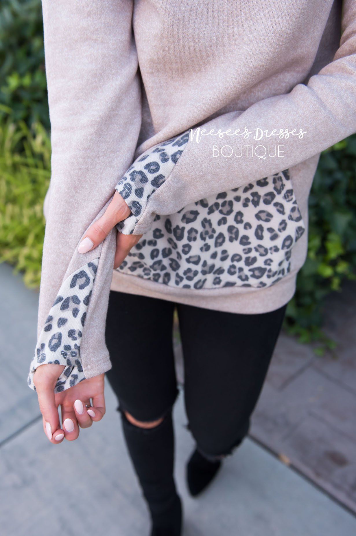 Meet You There hooded top Modest Dresses vendor-unknown