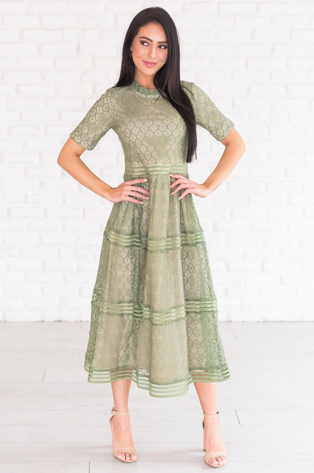 The Melana Modest Dresses vendor-unknown