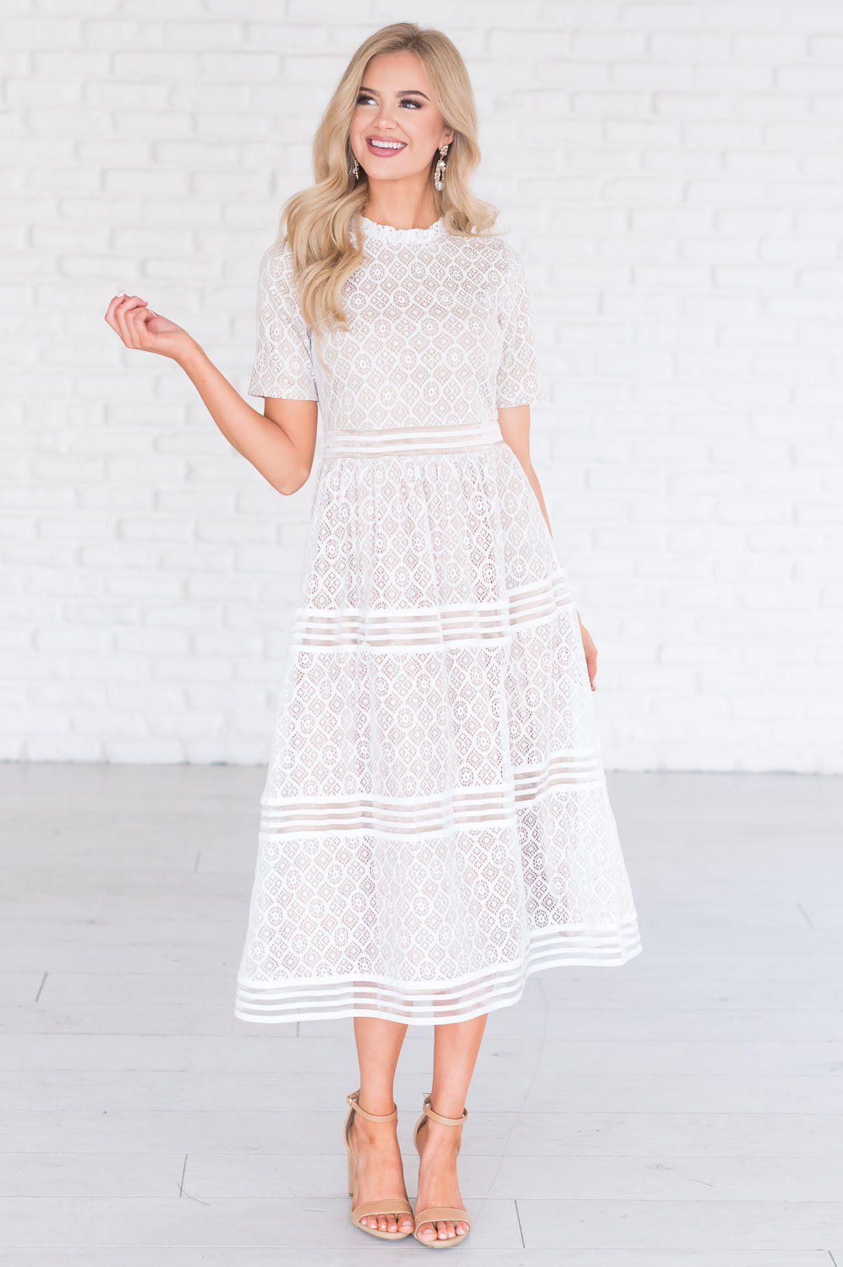 The Melana Modest Dresses vendor-unknown