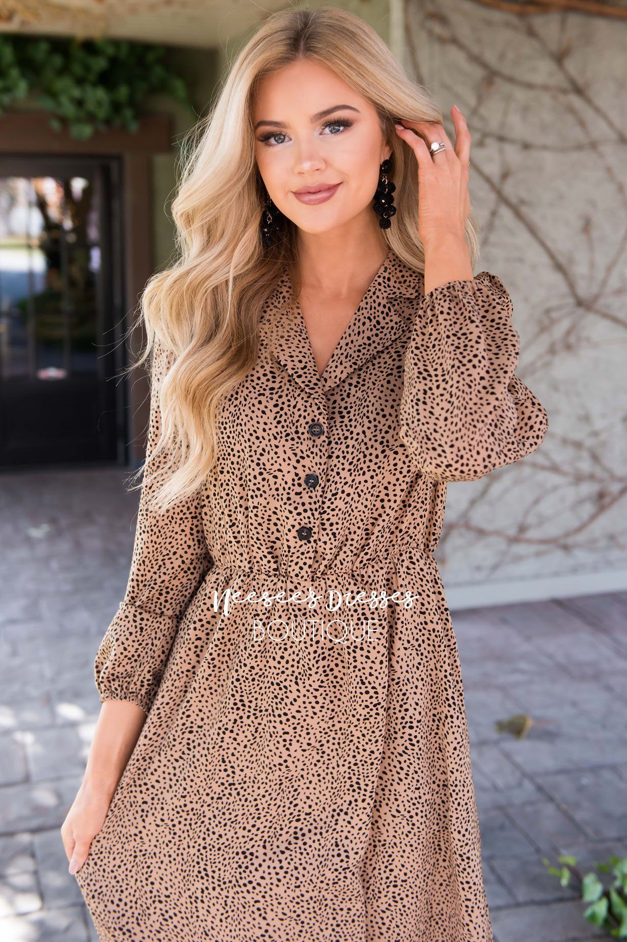 The Melonie Modest Dresses vendor-unknown