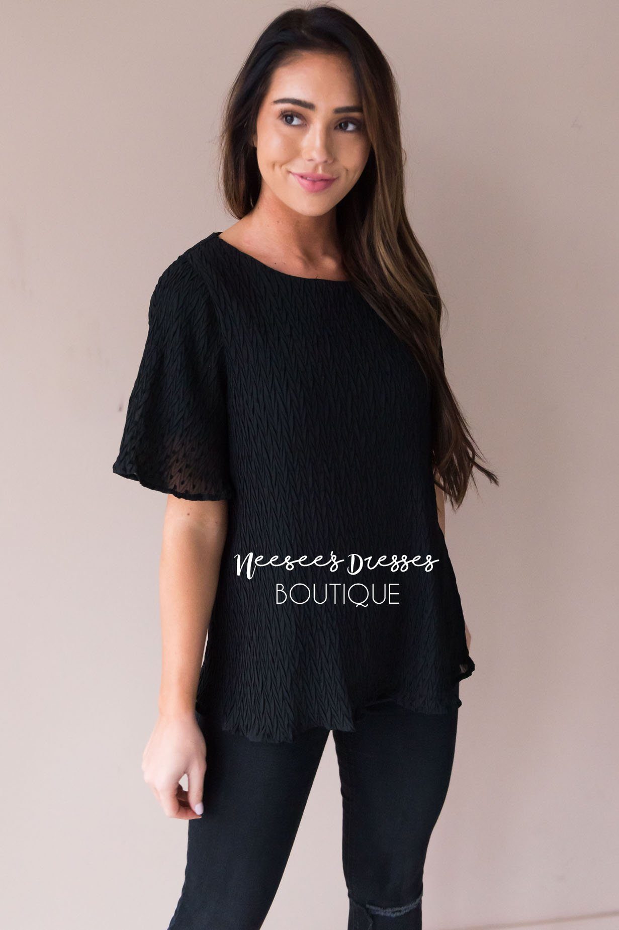 Merry Midnight Blouse Tops vendor-unknown