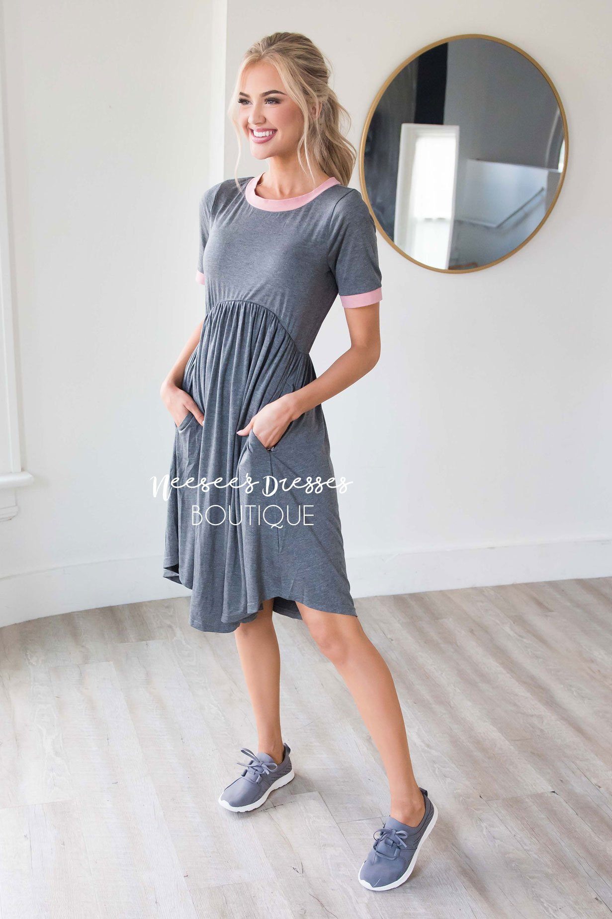 The Andrea Modest Dresses vendor-unknown