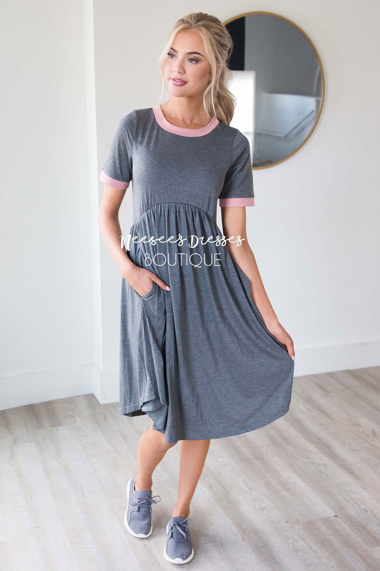 The Andrea Modest Dresses vendor-unknown