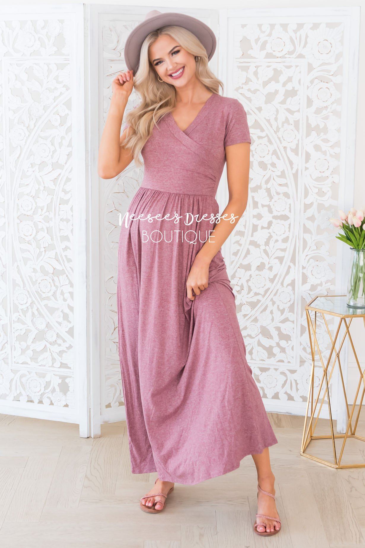The Mikayla Modest Dresses vendor-unknown