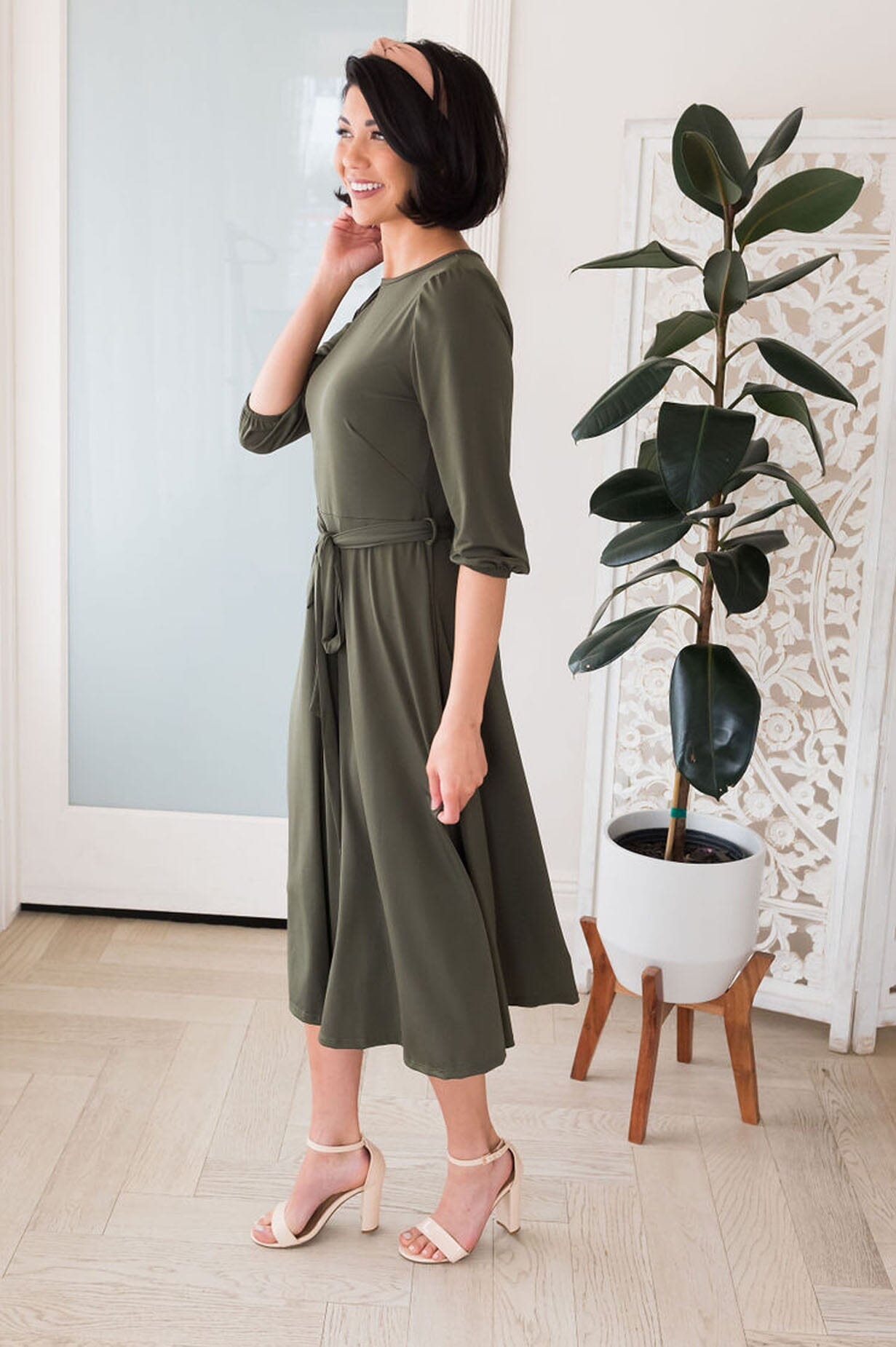 The Miley Modest Dresses vendor-unknown