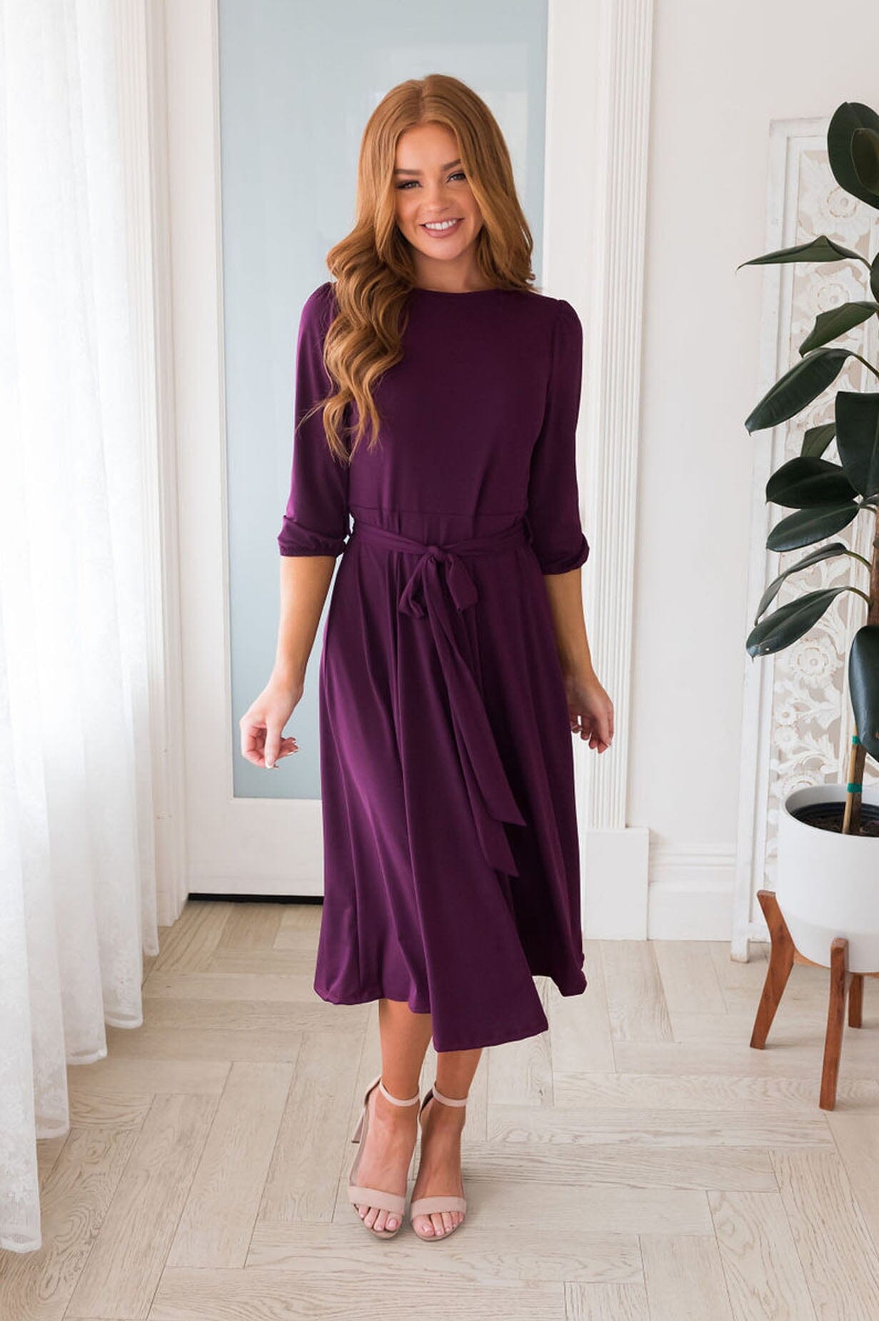 The Miley Modest Dresses vendor-unknown