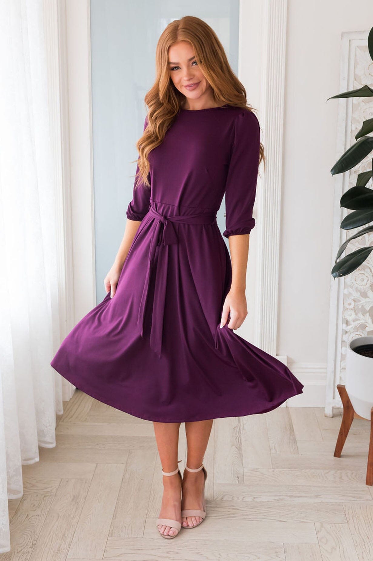 The Miley Modest Dresses vendor-unknown