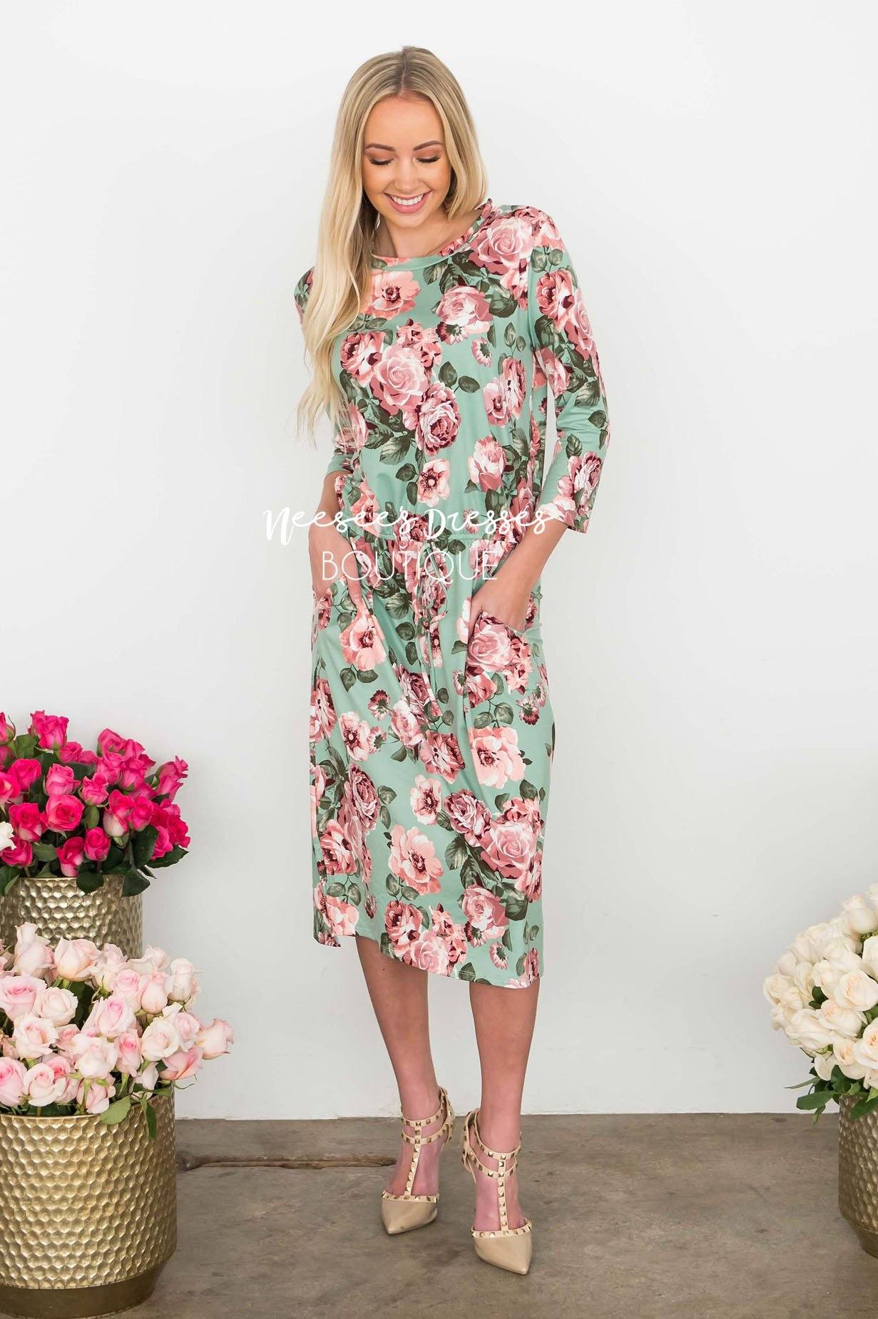 The Serena Modest Dresses vendor-unknown